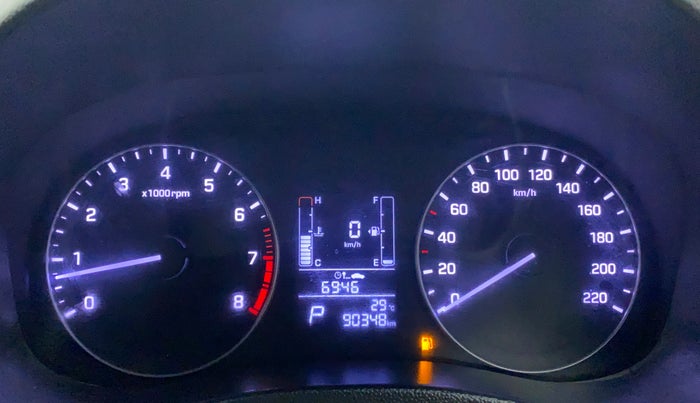 2017 Hyundai Creta SX PLUS AT 1.6 PETROL, Petrol, Automatic, 90,860 km, Odometer Image