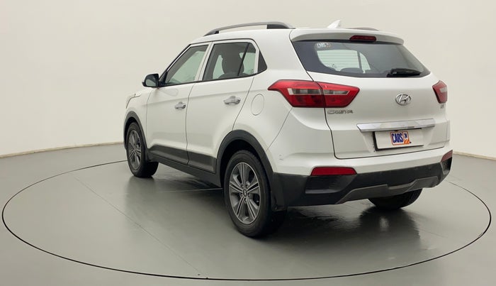 2017 Hyundai Creta SX PLUS AT 1.6 PETROL, Petrol, Automatic, 90,860 km, Left Back Diagonal