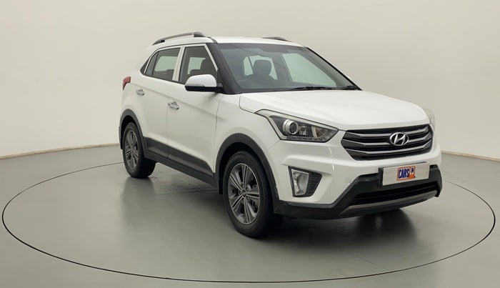 2017 Hyundai Creta SX PLUS AT 1.6 PETROL, Petrol, Automatic, 90,860 km, Right Front Diagonal