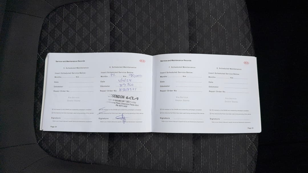 2019 Kia Rio Sport, Automatic, 106279 km, Service History
