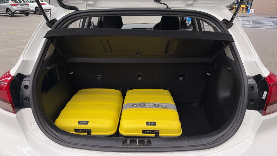 2019 Kia Rio Sport, Automatic, 106279 km, Boot Inside View with Luggage