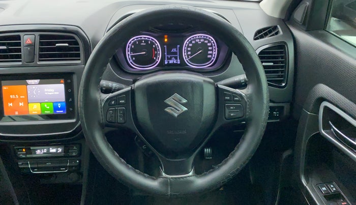 2021 Maruti Vitara Brezza ZXI, Petrol, Manual, 32,454 km, Steering Wheel Close Up