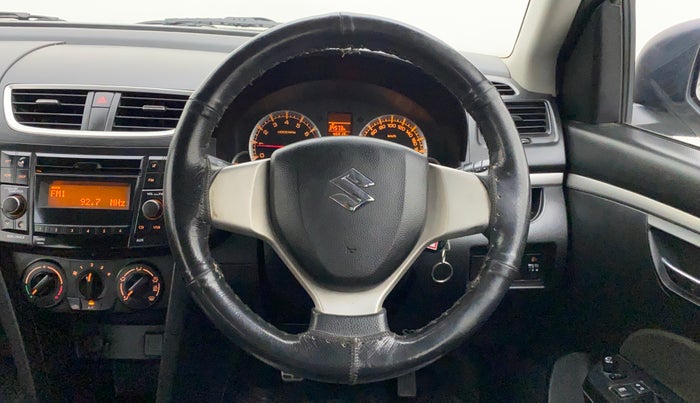 2015 Maruti Swift VXI, Petrol, Manual, 45,513 km, Steering Wheel Close Up