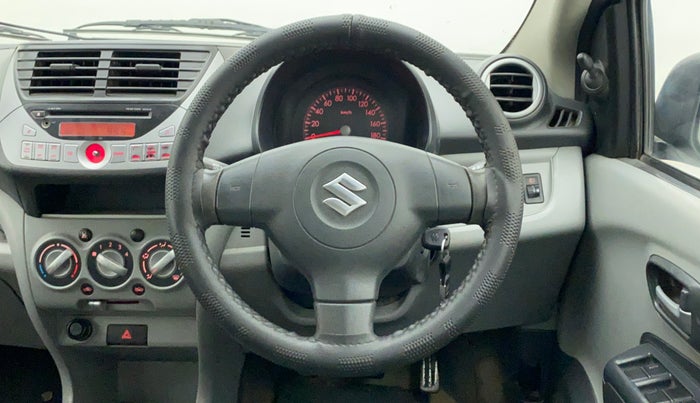 2010 Maruti A Star VXI, Petrol, Manual, 78,668 km, Steering Wheel Close Up
