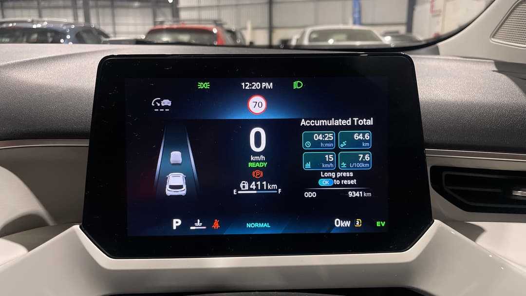 2024 MG Mg3 Hybrid+ Essence, Automatic, 9341 km, Odometer View