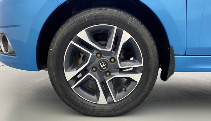 2017 Tata TIGOR Revotron XZA 1.2, Petrol, Automatic, 42,917 km, Left Front Wheel