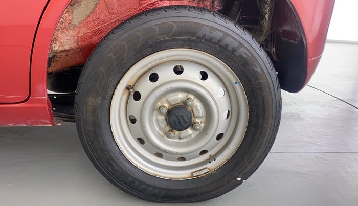 2013 Maruti Wagon R 1.0 LXI, Petrol, Manual, 38,879 km, Left Rear Wheel