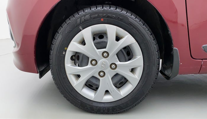 2015 Hyundai Grand i10 SPORTZ 1.2 KAPPA VTVT, Petrol, Manual, 4,812 km, Left Front Wheel