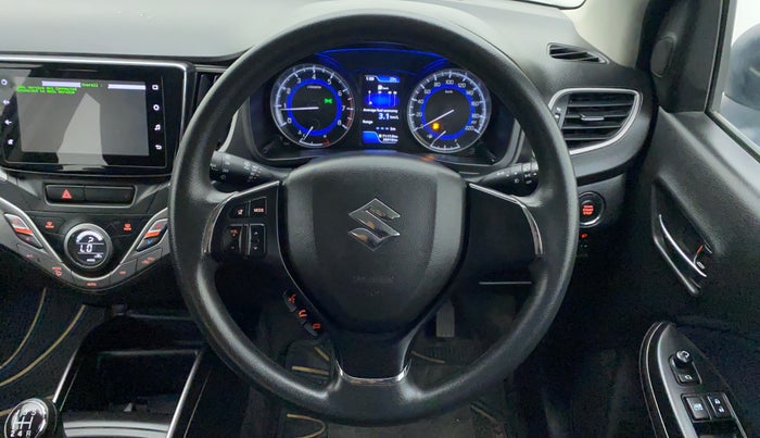 2019 Maruti Baleno ZETA 1.2 K12, Petrol, Manual, 29,123 km, Steering Wheel Close Up
