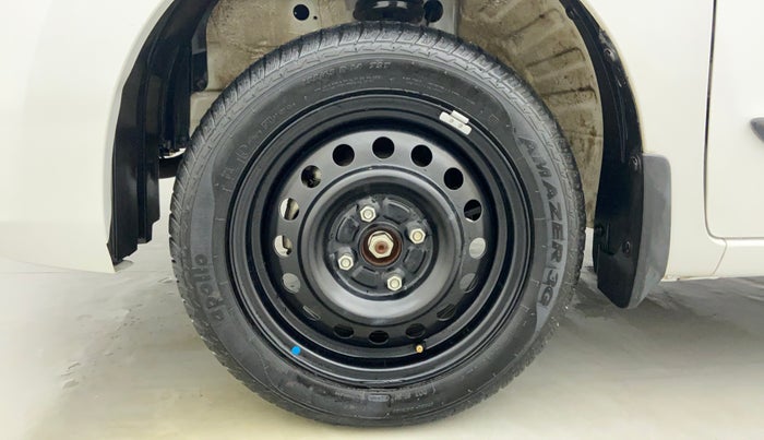 2015 Maruti Wagon R 1.0 VXI, Petrol, Manual, 15,704 km, Left Front Wheel