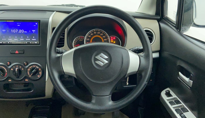 2015 Maruti Wagon R 1.0 VXI, Petrol, Manual, 15,704 km, Steering Wheel Close Up