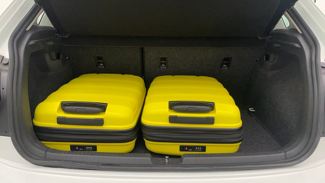 Boot Inside View with Luggage