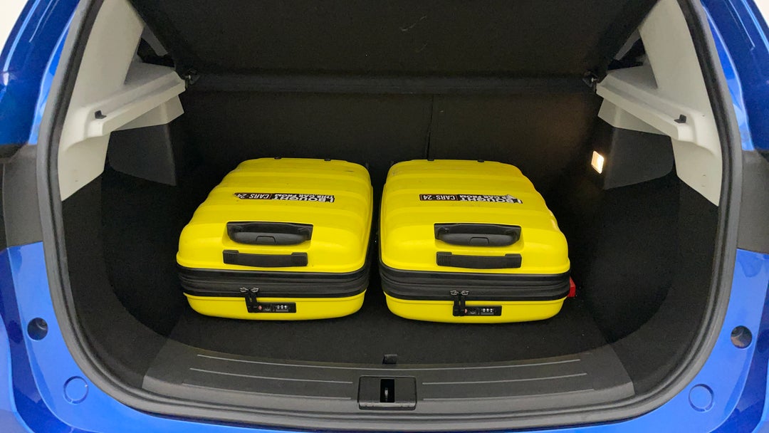 Boot Inside View with Luggage