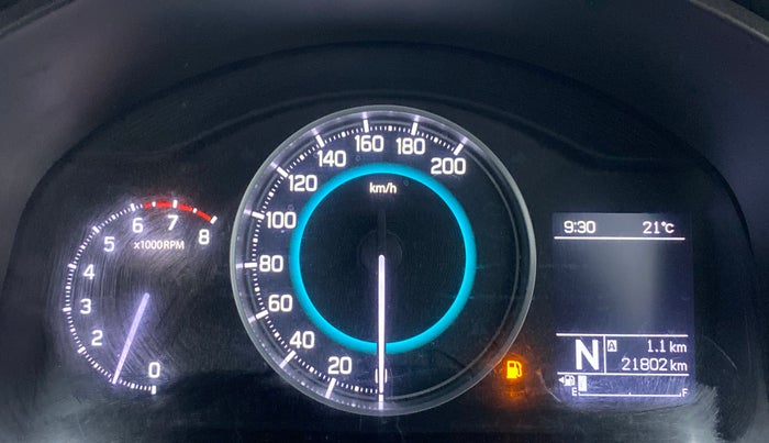 2018 Maruti IGNIS ZETA 1.2 K12 AMT, Petrol, Automatic, 21,879 km, Odometer Image