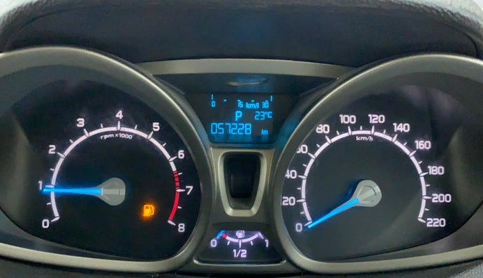 2015 Ford Ecosport 1.5 TITANIUM TI VCT AT, Petrol, Automatic, 57,557 km, Odometer Image