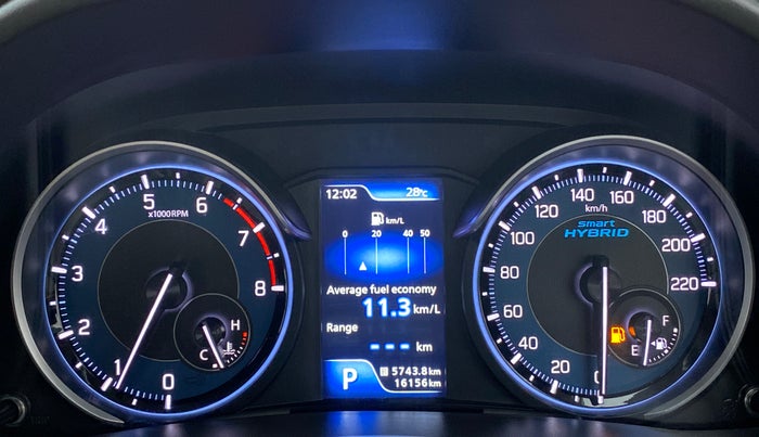 2020 Maruti Ertiga ZXI AT SHVS, Petrol, Automatic, 16,156 km, Odometer Image