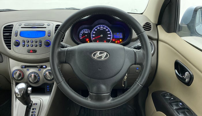 2013 Hyundai i10 SPORTZ 1.2 AT KAPPA2, Petrol, Automatic, 29,021 km, Steering Wheel Close Up