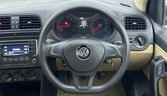 2017 Volkswagen Ameo COMFORTLINE PLUS PETROL, Petrol, Manual, 47,323 km, Steering Wheel Close Up