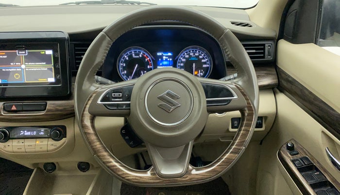 2019 Maruti Ertiga ZXI+ SHVS, Petrol, Manual, 71,580 km, Steering Wheel Close Up