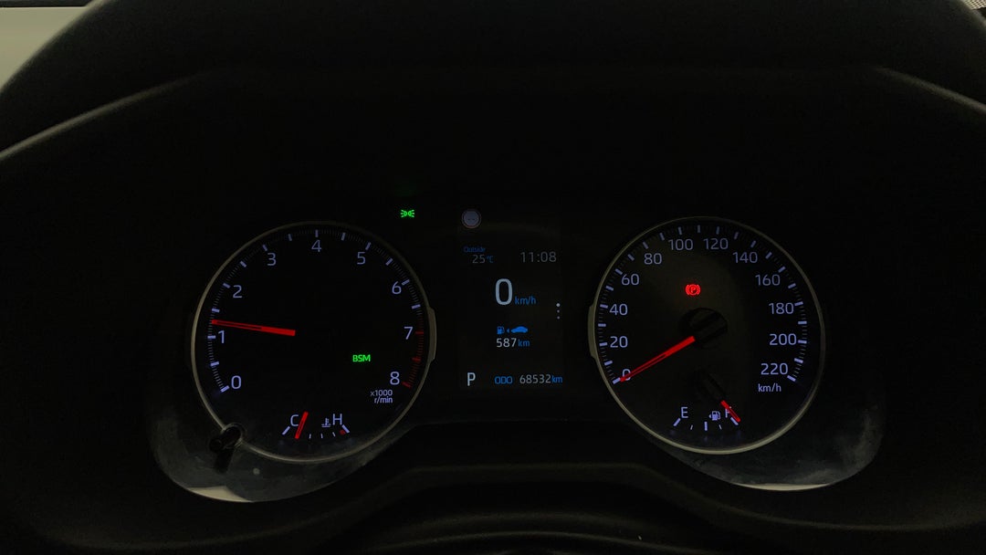 2020 Toyota RAV4 Gx (2wd), Automatic, 68532 km, Odometer View