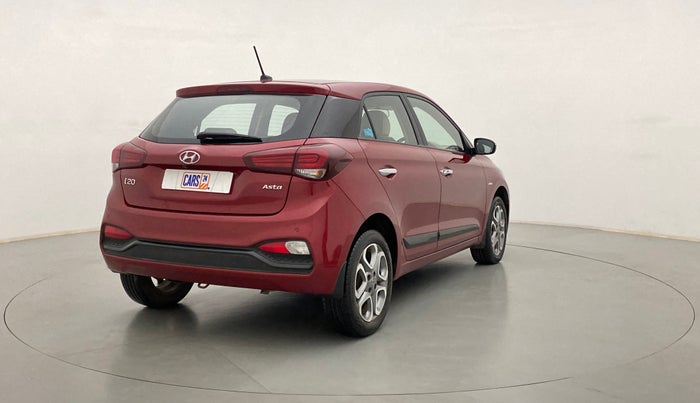 2019 Hyundai Elite i20 1.2  ASTA (O) CVT, Petrol, Automatic, 24,929 km, Right Back Diagonal