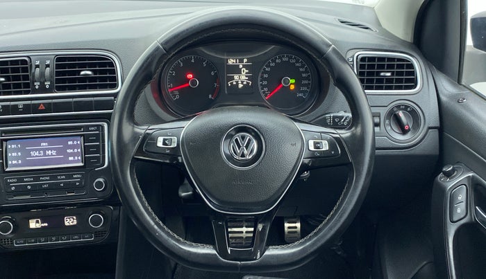 2014 Volkswagen Polo GT TSI 1.2 PETROL AT, Petrol, Automatic, 90,260 km, Steering Wheel Close Up