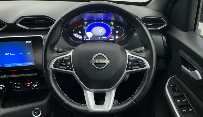 2021 Nissan MAGNITE XV PREMIUM TURBO CVT, Petrol, Automatic, 12,964 km, Steering Wheel Close Up