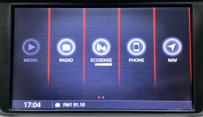 2020 Mahindra XUV300 1.2 W6 MT, Petrol, Manual, 21,466 km, Touchscreen Infotainment System