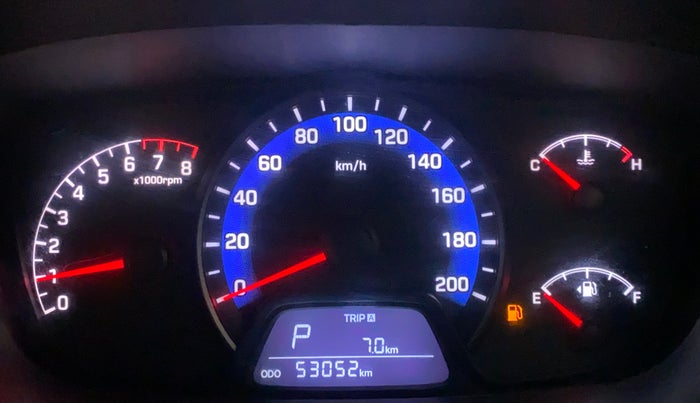2014 Hyundai Xcent S AT 1.2 (O), Petrol, Automatic, 53,216 km, Odometer Image