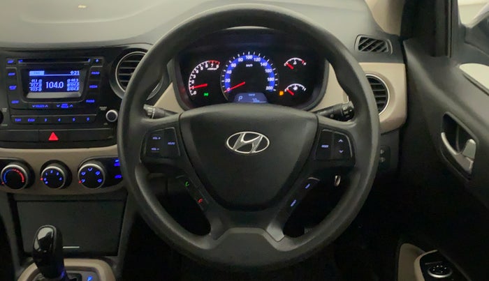 2014 Hyundai Xcent S AT 1.2 (O), Petrol, Automatic, 53,216 km, Steering Wheel Close Up