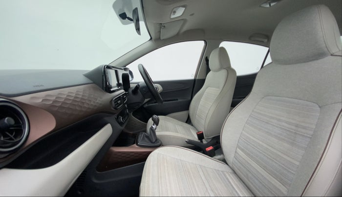 2020 Hyundai AURA SX 1.2 (O), Petrol, Manual, 35,860 km, Right Side Front Door Cabin