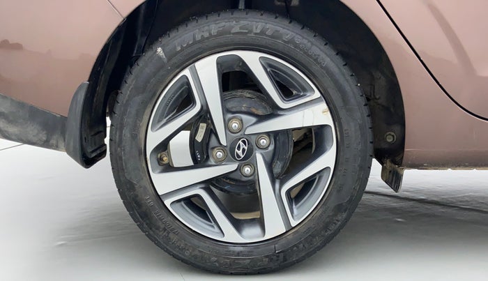 2020 Hyundai AURA SX 1.2 (O), Petrol, Manual, 35,860 km, Right Rear Wheel
