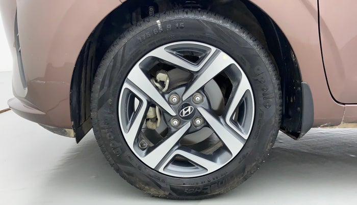2020 Hyundai AURA SX 1.2 (O), Petrol, Manual, 35,860 km, Left Front Wheel