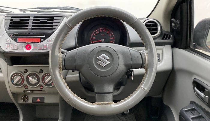 2010 Maruti A Star VXI, Petrol, Manual, 64,103 km, Steering Wheel Close Up