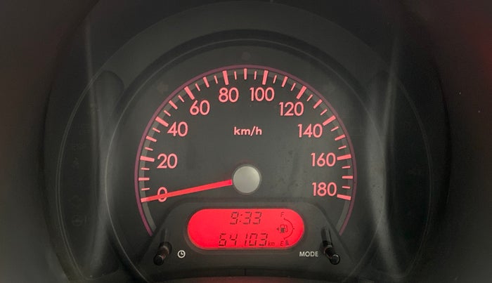 2010 Maruti A Star VXI, Petrol, Manual, 64,103 km, Odometer Image