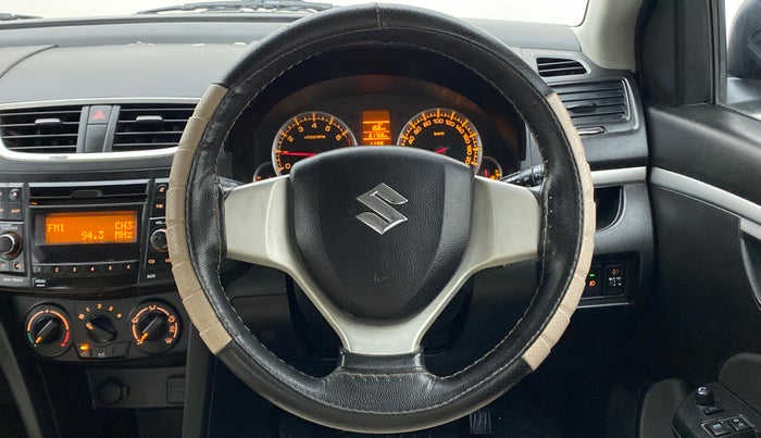 2015 Maruti Swift VXI, Petrol, Manual, 61,768 km, Steering Wheel Close Up