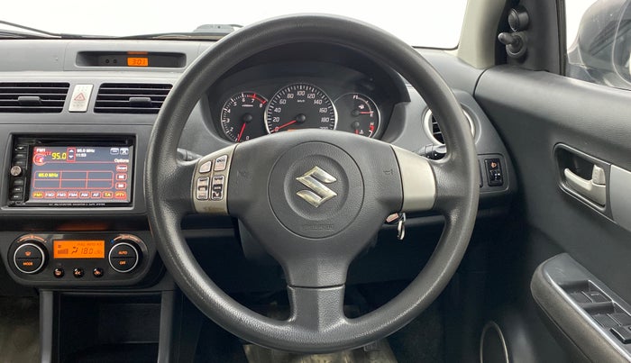 2011 Maruti Swift ZXI D, Petrol, Manual, 59,913 km, Steering Wheel Close Up