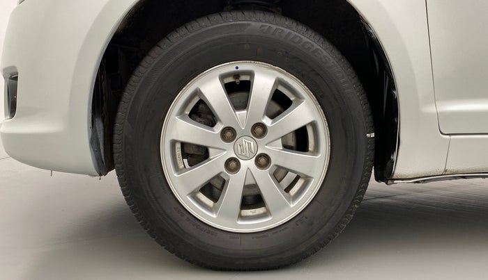 2011 Maruti Swift ZXI D, Petrol, Manual, 59,913 km, Left Front Wheel
