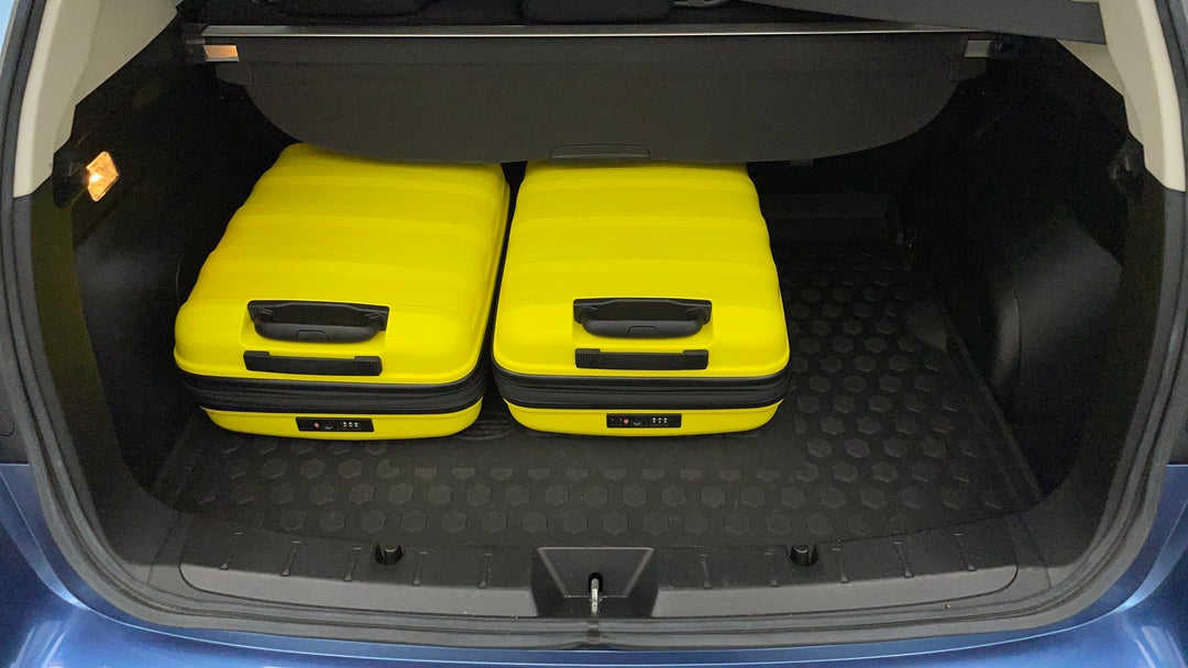 Boot Inside View with Luggage