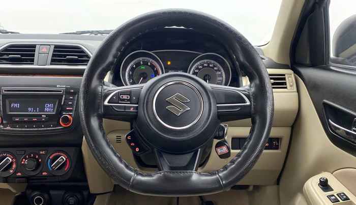 2019 Maruti Dzire VXI AMT, Petrol, Automatic, 23,804 km, Steering Wheel Close Up