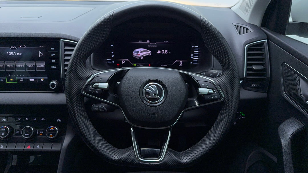 Steering Wheel Close-up