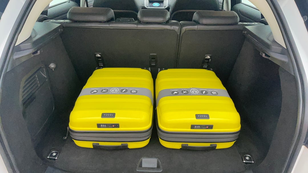 Boot Inside View with Luggage