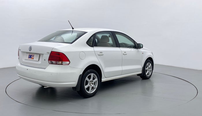 2014 Volkswagen Vento HIGHLINE DIESEL, Diesel, Manual, 1,05,831 km, Right Back Diagonal