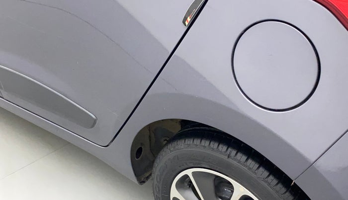 2018 Hyundai Grand i10 SPORTZ AT 1.2 KAPPA VTVT, Petrol, Automatic, 22,456 km, Left quarter panel - Minor scratches
