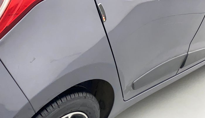 2018 Hyundai Grand i10 SPORTZ AT 1.2 KAPPA VTVT, Petrol, Automatic, 22,456 km, Right quarter panel - Minor scratches