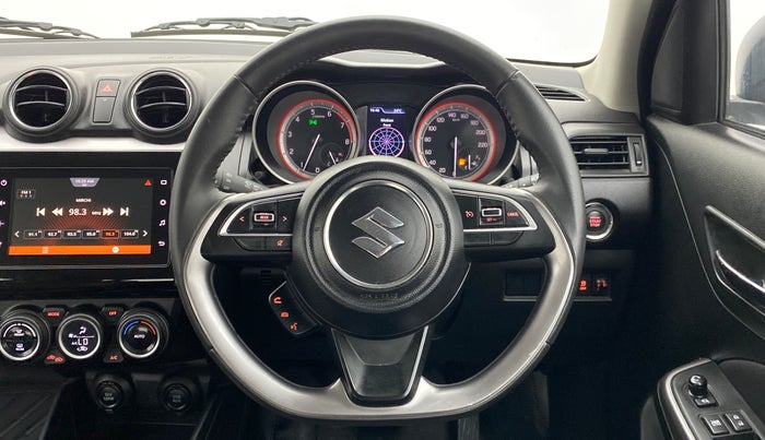 2021 Maruti Swift ZXI + AMT, Petrol, Automatic, 15,774 km, Steering Wheel Close Up