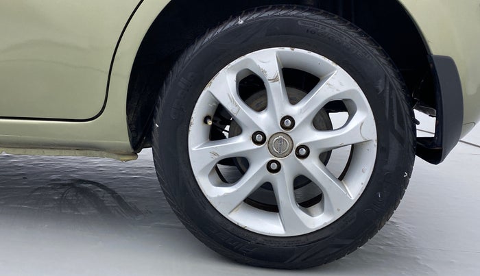 2014 Nissan Micra XV CVT, Petrol, Automatic, 49,470 km, Left Rear Wheel