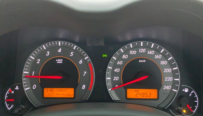 2009 Toyota Corolla Altis 1.8 G, Petrol, Manual, 25,001 km, Odometer Image