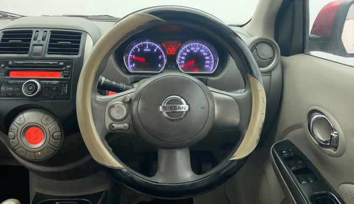 2013 Nissan Sunny XV DIESEL, Diesel, Manual, 1,65,352 km, Steering Wheel Close-up