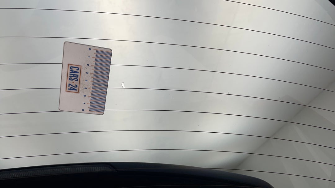 Windshield Rear Tinting scratched